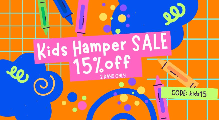 Kids hamper sale 15%