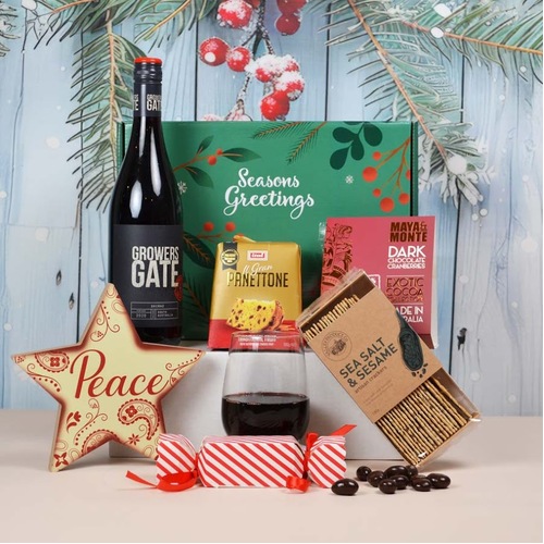 creative_hampers_Christmas Red Celebration Gift Box17314