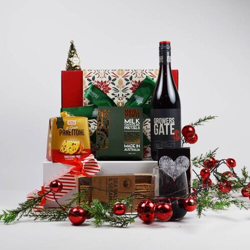 creative_hampers_Christmas Red Celebration Gift Box17314