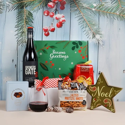 creative_hampers_Christmas Red Celebration Gift Box17314