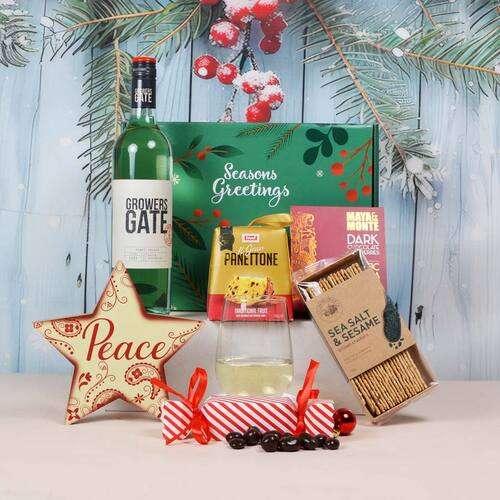 creative_hampers_Christmas White Celebration Gift Box17314_W
