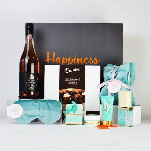 Wine Hampers
 creative_hampers_Her Pamper Therapy Hamper (choice of colour)     21718