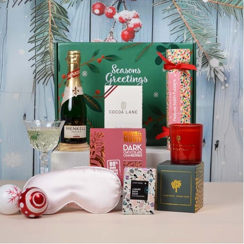 creative_hampers_Christmas Champers Pamper Hamper38229