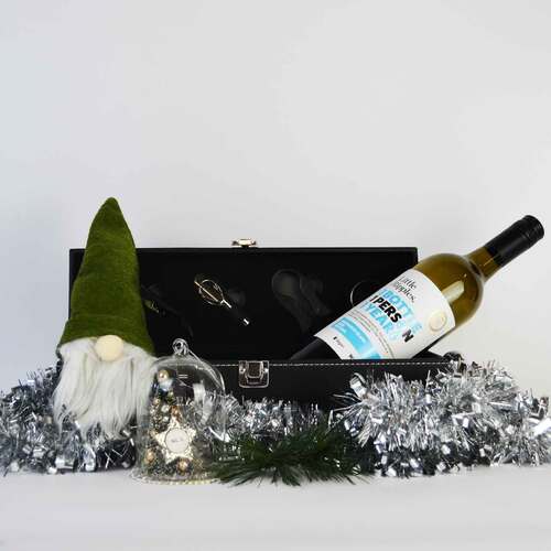 Corporate Christmas Hampers
 creative_hampers_Luxury Wine Case & Little Ripples      7184