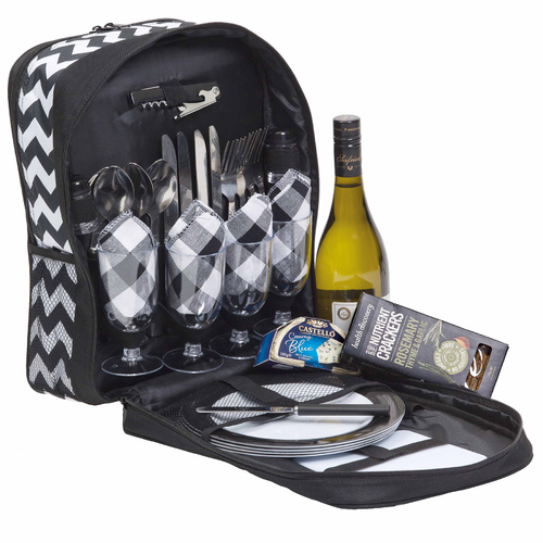 Picnic Hampers
 creative_hampers_Oasis Family Picnic Set Black and White     X7378